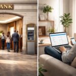 découvrez notre comparatif détaillé entre banque traditionnelle et banque en ligne pour choisir l'option qui correspond le mieux à vos besoins financiers.