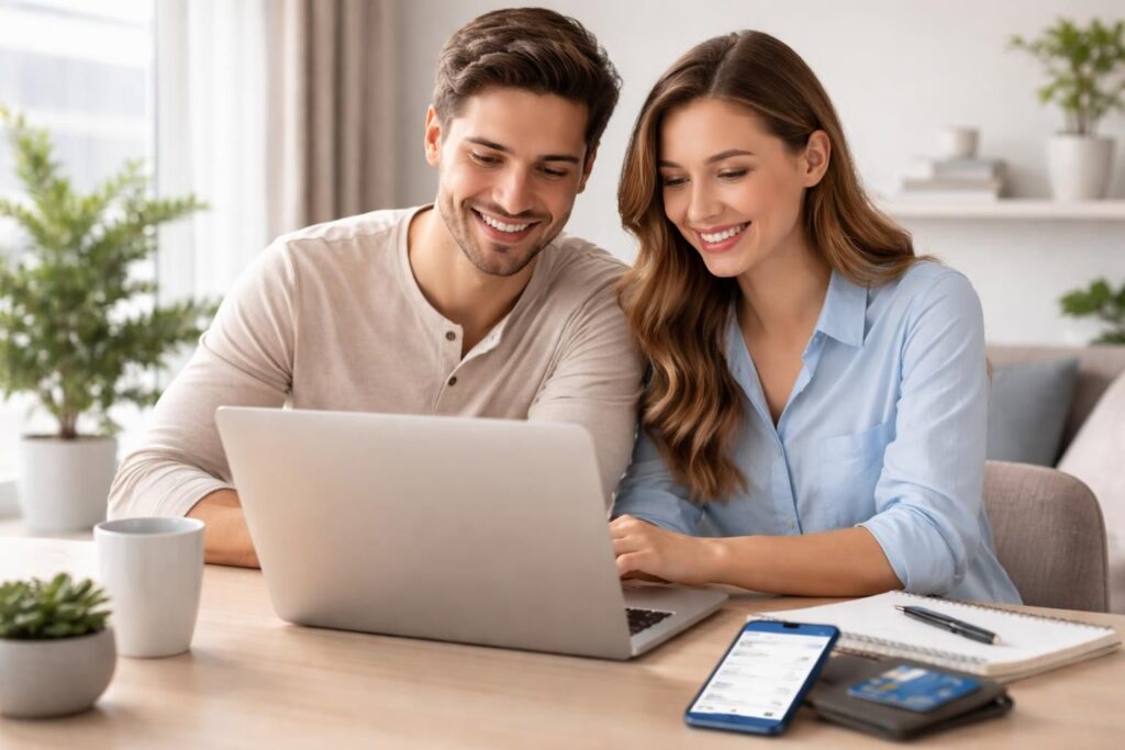 ouvrez un compte joint en ligne gratuit facilement et rapidement. profitez d’une gestion simplifiée et de services adaptés à vos besoins communs.