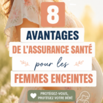 Une femme enceinte naviguant sur son ordinateur pour explorer les options d'assurance santé.