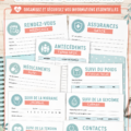 Classeur médical imprimable avec des pages personnalisées