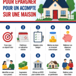 Femme réfléchissant à ses finances pour économiser pour un acompte sur une maison.