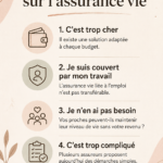 Démonstration visuelle d'un processus sécurisé lié à l'assurance vie.