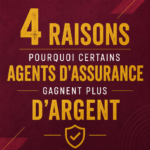 Agent d'assurance souriant au travail, exemplifiant le succès professionnel.