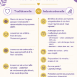 Comparaison visuelle entre assurance vie traditionnelle et indexée.