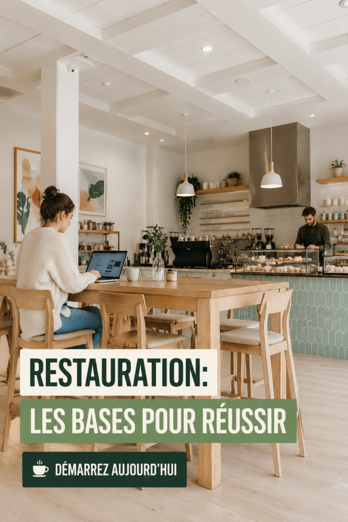 Un chef cuisinier en train de préparer un plat dans un restaurant, représentant le monde de la restauration.