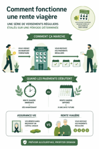 Une femme réfléchissant à ses options de rente pour assurer son avenir financier.
