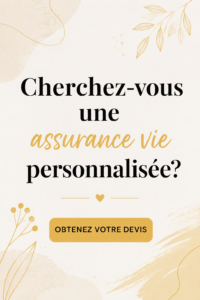 Femme remplissant un formulaire en ligne pour un devis d'assurance vie.