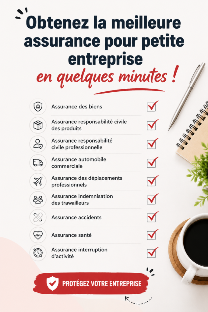Femme entrepreneuse consultant un ordinateur pour choisir une assurance pour son entreprise.