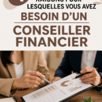 Une femme consultante un conseiller financier pour optimiser sa gestion des finances