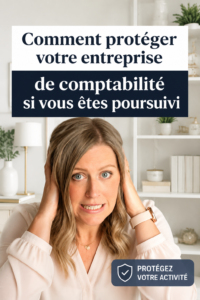Femme professionnelle réfléchissant à des stratégies de protection pour son entreprise de comptabilité