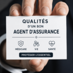Tableau représentant les qualités d'un bon agent d'assurance.