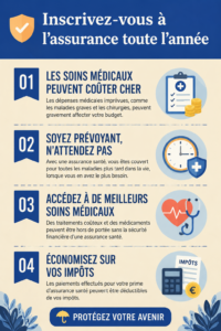 Femme consultant des documents d'assurance