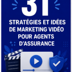 Un agent d'assurance s'apprête à enregistrer une vidéo informative pour sa clientèle.