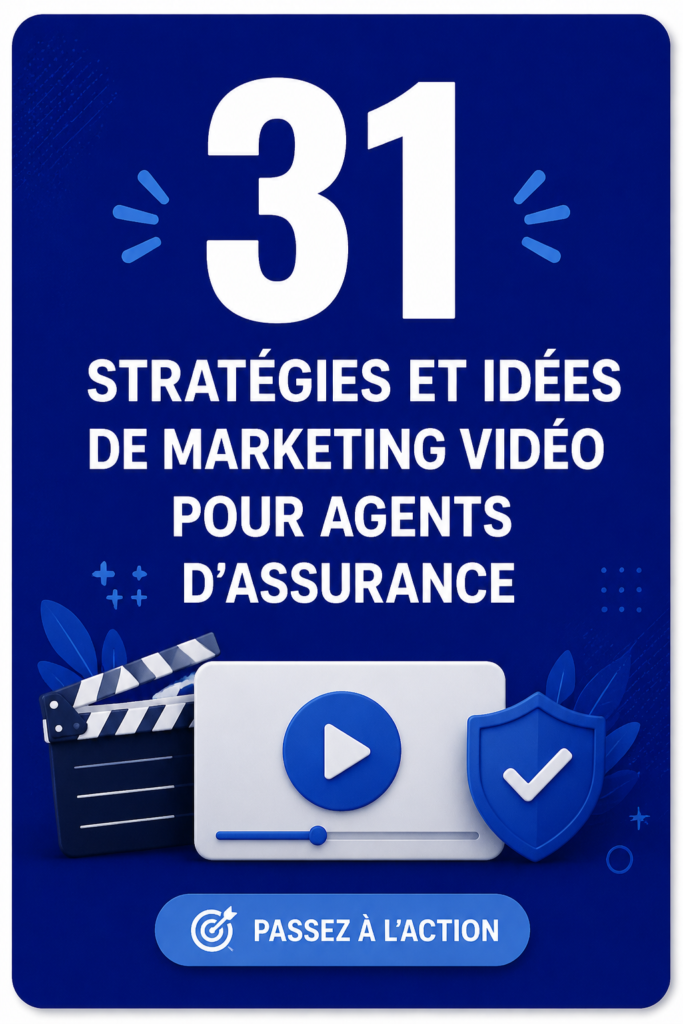 Un agent d'assurance s'apprête à enregistrer une vidéo informative pour sa clientèle.