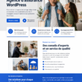 Capture d'écran du thème Assurena pour agences d'assurance