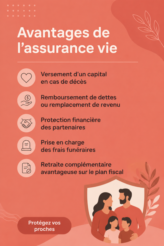 Une femme souriante consultant un conseiller financier sur les avantages de l'assurance vie.