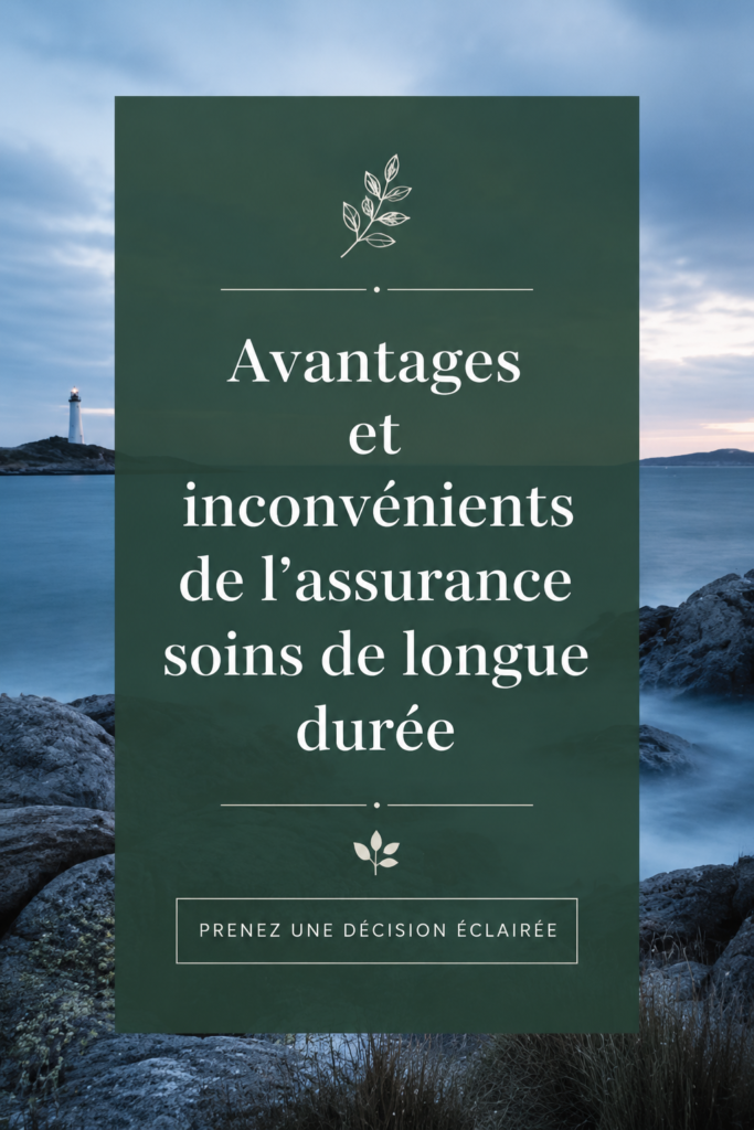 Illustration d'une femme réfléchissant à son avenir avec l'assurance dépendance.