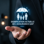 Image illustrant le concept de l'assurance GAP avec un véhicule.