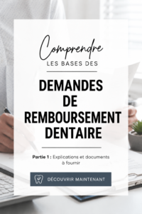 Femme consultante sa police d'assurance dentaire pour des remboursements