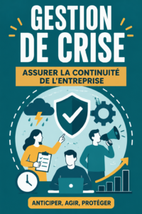 Une femme d'affaires réfléchissant à sa stratégie de gestion de crise dans un bureau.