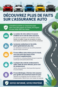Une femme examinant des documents d'assurance auto en toute sérénité.