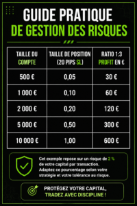 Image représentant un guide de gestion des risques avec des éléments visuels éclairants.
