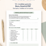 Modèles de formulaires de feedback client personnalisables