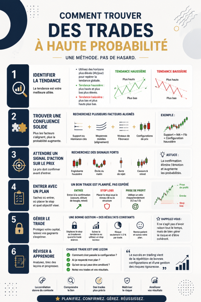 Femme contemplant des graphiques de trading sur son ordinateur