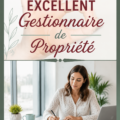 Femme discutant avec un gestionnaire immobilier dans un bureau accueillant.