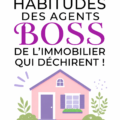 Une femme agent immobilier souriante lors d'une réunion d'équipe.