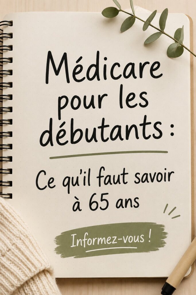 Femme heureuse célébrant son 65ème anniversaire avec une présentation de Medicare.
