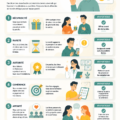 Image illustrant les principes de l'influence avec des éléments de communication