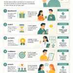 Image illustrant les principes de l'influence avec des éléments de communication