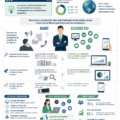 Infographie sur les relations investisseurs à l'ère moderne, mettant en évidence les tendances et stratégies clés.