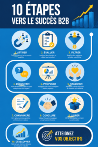 Visuel illustratif sur les stratégies B2B efficaces