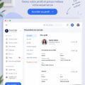 Femme configurant son compte sur ProDeel