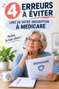 Femme en train de réfléchir à son choix d'assurance santé, entourée de documents