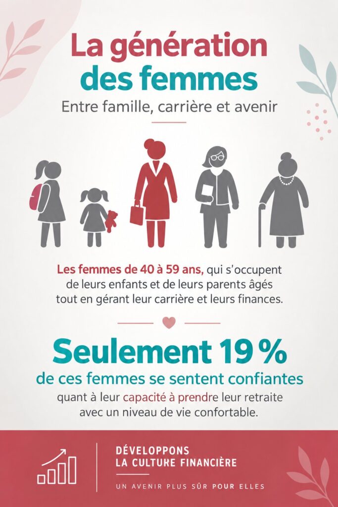 Femme organisée discutant de gestion financière avec des outils pratiques.