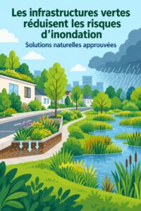 Infrastructures vertes en milieu urbain qui préviennent les inondations