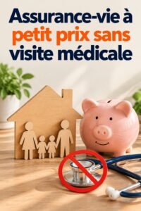 Femme regardant un document d'assurance vie simple et abordable