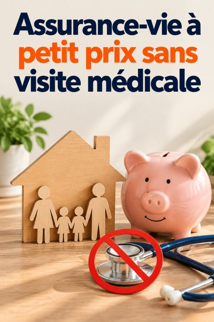 Femme regardant un document d'assurance vie simple et abordable
