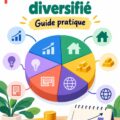 Femme réfléchissant à ses investissements en bourse avec un ordinateur et des graphiques