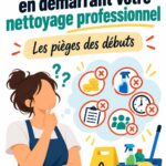 Image montrant un nettoyage professionnel en action avec une attention sur les détails.
