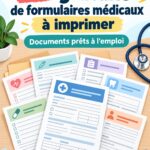 Modèles de formulaires d'assurance médicale en PDF prêts à imprimer