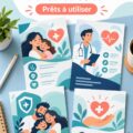 Modèle d'annonce d'assurance santé efficace