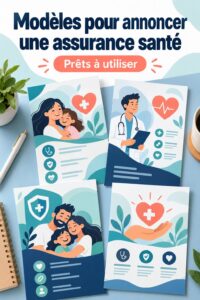 Modèle d'annonce d'assurance santé efficace