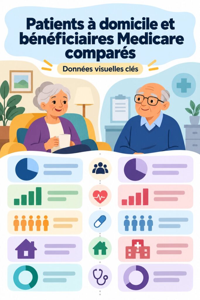 patients en santé à domicile sous Medicare recevant des soins