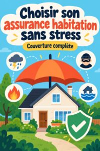 Illustration d'une maison familiale avec un cadre chaleureux et protecteur, mettant en avant l'importance d'une garantie à domicile.