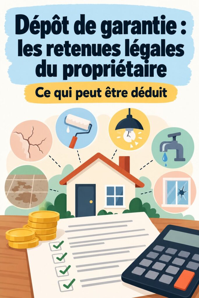 Image représentant un contrat de location avec un dépôt de garantie