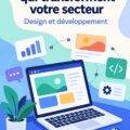 Femme utilisant un ordinateur portable, explorant des tendances numériques en assurance et design